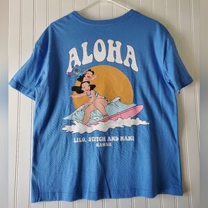 Disney Stitch Shirt Jr's Sz S